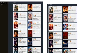 movie list app api project using javascript