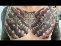 Religious Chest Tattoo