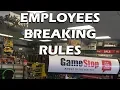 Tales from Retail GameStop Employees Breaking Rules