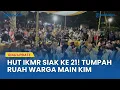 Download Lagu HUT IKMR Siak ke -21, Warga Tumpah Ruah Ikut Main Kim