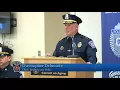 Bridgewater Police Department Pinning Ceremony March 2018