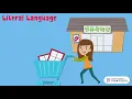 Literal vs Nonliteral Meanings