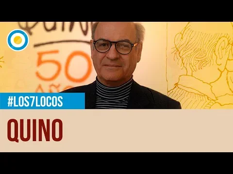 Entrevista a Quino en Los 7 locos