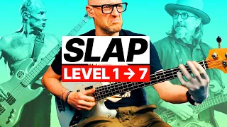 7 Bass Lines That Taught Me To SLAP (Easy to Pro)