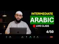 Learn Arabic Intermediate Live Lesson 4