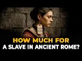 How Much Did Roman Slaves Cost?