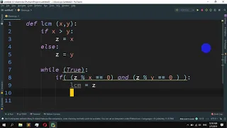 How to Find least common multiple LCM in Python