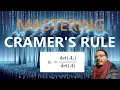 Mastering Cramer s Rule with Python SymPy