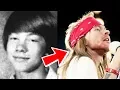Axl Rose from 12 to 55 years old