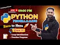 Python Loops Logic Building For While Loop in Hindi Step-by-Step Guide -31