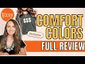 Make More Money Selling Comfort Colors Shirts on Etsy Full Review And Pricing Recommendations