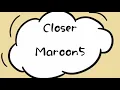 Download Lagu Maroon5 - Closer -(cloudlyrics)