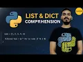23 Python List Dict Comprehension Explained One-Hour Complete Tutorial with Examples