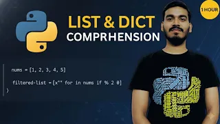 23 Python List Dict Comprehension Explained One-Hour Complete Tutorial with Examples