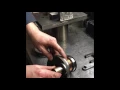 Kel-Cor Racing Polaris 800 pressing crankshaft centre together in jig 180 2