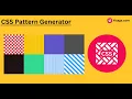 CSS Pattern Generator CSS Background Patterns CSS pattern backgrounds