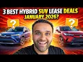 These Are the 3 Best Hybrid SUV Lease Deals in America January 2026