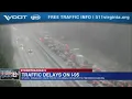 Traveling towards Fredericksburg Expect delays multiple lane closures on I-95