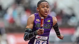 Quincy Wilson Is THAT Guy Bullis Freshman Splits 45 06 Anchor In 4x400 Prelim