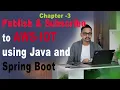 3 Publish and subscribe to aws iot using java spring boot project