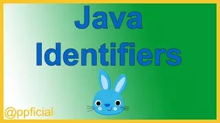 Naming Java Identifiers - Variables Methods and Object Names