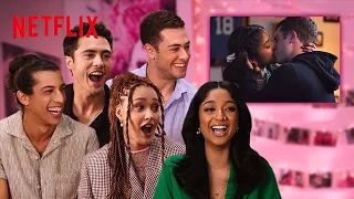 the cast of never have i ever react to the series finale netflix