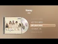 (2009) 카라(KARA) - Honey (허니) [싱크가사/Lyric Video]
