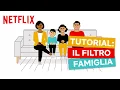 Video di Nuovi filtri per genitori e bambini | Tutorial | Netflix Italia
