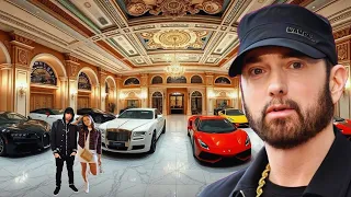 Inside Eminem s Luxury Lifestyle 2025 Wife 3 Children House Private Jet Cars Net Worth