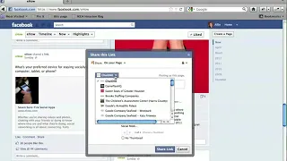 How To Share A Post To My Facebook Organization Page 