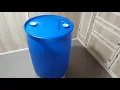 Long-Term Water Storage with 55 Gallon Barrels