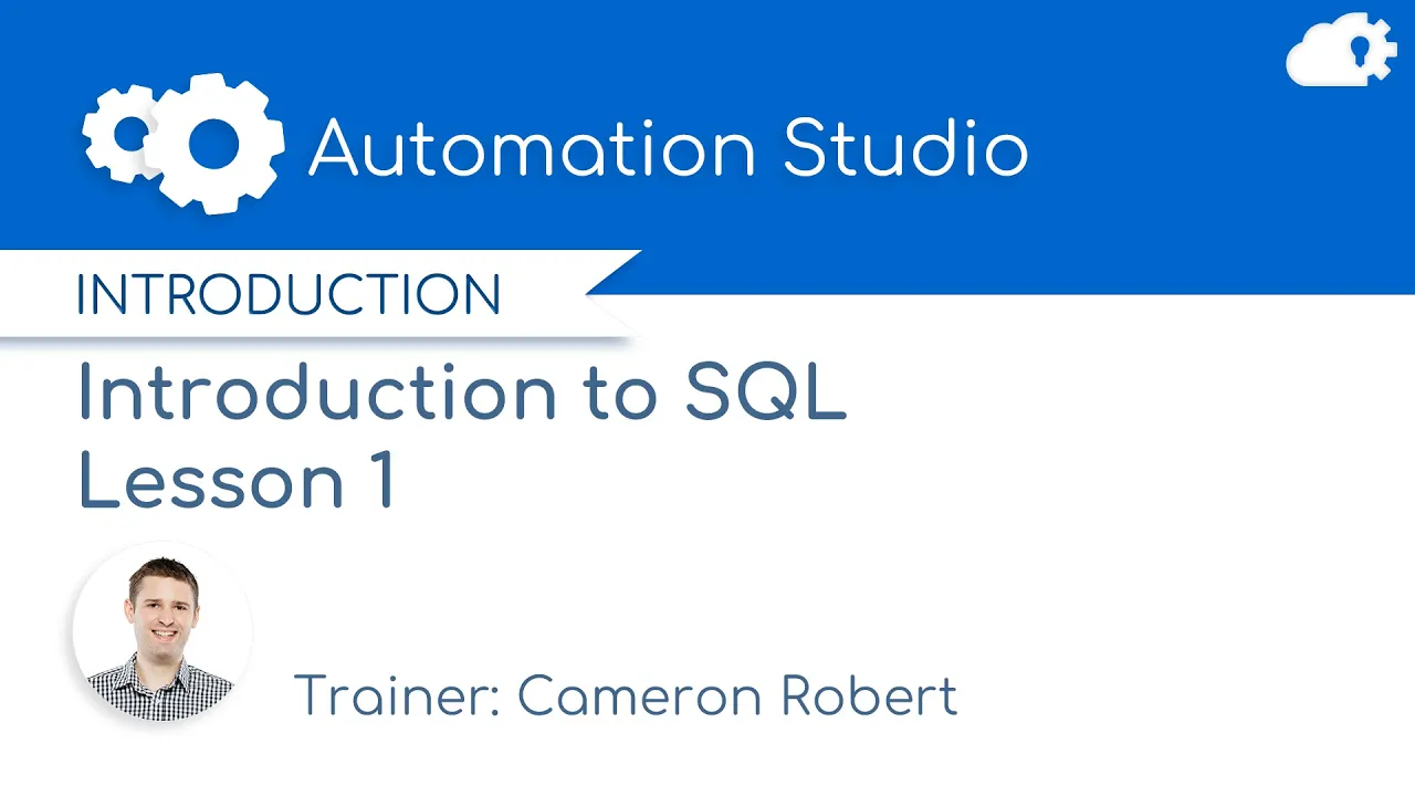 Introduction to SQL in Salesforce Marketing Cloud: Lesson 1 - Introduction