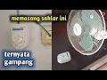 CARA pasang switch box / kotak kendali / saklar putar kipas orbit || cara pasang kipas angin orbit