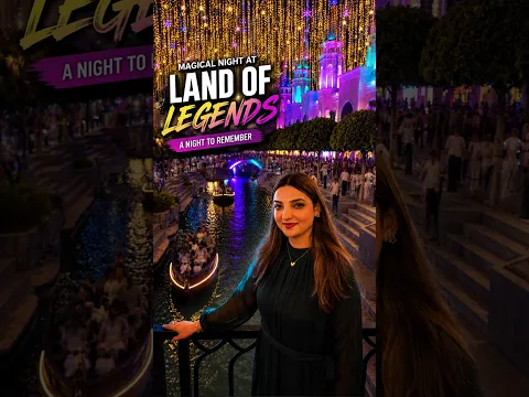 Antalya at Night Is MAGIC! 😍 | The Land of Legends 🇹🇷 Vlog 12