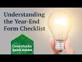 Understanding the Year-End Form Checklist - Quick Guide