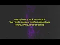 ODETARI - KEEP UP (Lyrics)