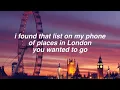 Mokita – London (Lyrics / Lyric Video)