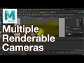 Multiple Renderable Cameras Maya Render Sequence Tutorial