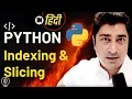 Indexing and Slicing In String Python Hindi Lecture