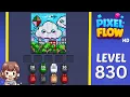 Pixel Flow Level 830 Solution Walkthrough