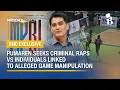 Franz Pumaren seeks criminal charges in alleged MPBL game manipulation case Midday Report