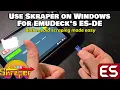 Steam Deck Easy EmuDeck ES-DE Bulk Scraping Using Your Windows PC with Skraper