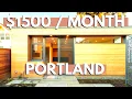 What 1500 a Month Gets you in Portland OR Portland Tiny Houses