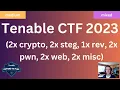 Tenable CTF 2023 2x crypto 2x steg 1xrev 2xpwn 2xweb 2xmisc
