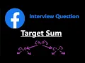 Target Sum - Dynamic Programming