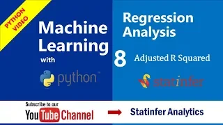 Adjusted R squared in python for data science