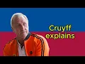 Cruyff Explains to Xavi The loneliness of a coach la soledad del entrenador