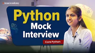 PYTHON Mock Interview For Freshers Beginners Core Python SQL Interview Secrets REVEALED