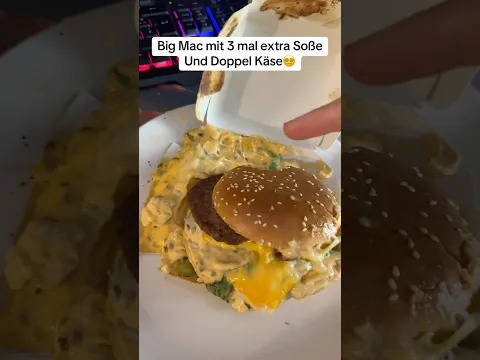 Der größte Big Mac Deutschlands essen🍔