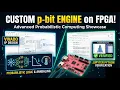 FPGA Probabilistic Computing Custom p-bit Engine on PYNQ-Z2